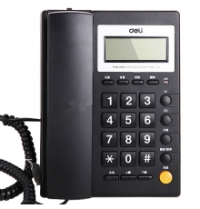 得力（Deli）785 来电显示办公家用电话机/固定电话/座机 时尚简约 液晶显示屏