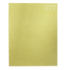 传美 A4 210g 云彩纸，又名皮纹封面纸（桔黄，100张/包）