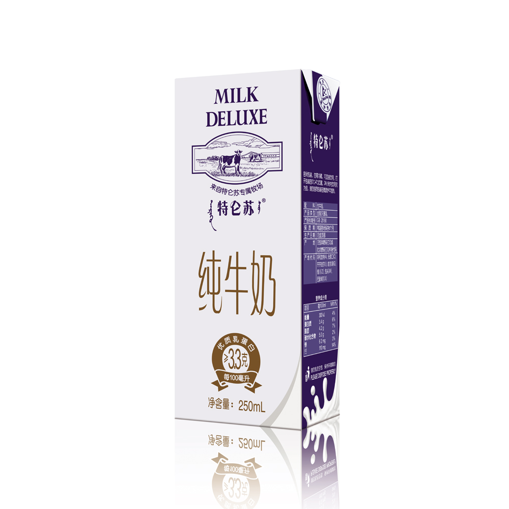 蒙牛特仑苏纯牛奶250ml*12景致好奶