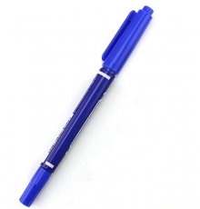 极细小双头记号笔 MO-120-MC-BL（蓝色，10支/盒，100支/大盒）按盒售