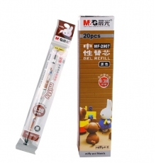 晨光 MG-2907 0.38mm 米菲全针管替芯（黑色，20支/盒）