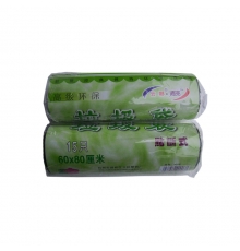 清亮垃圾袋 黑色 点断式3006（60*80cm，15个/卷，100卷/箱）