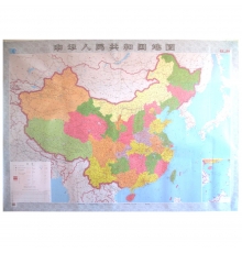 中国地图防水挂图贴图（1.5*1.1m）