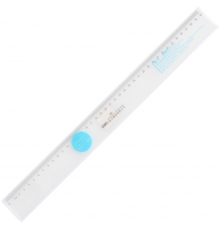 得力（deli）塑料直尺 40cm 6240（20把/盒）