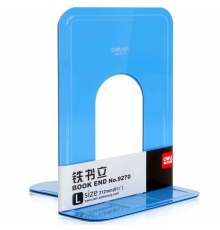 得力（deli）铁书立 212mm（8"）9270（12付/盒）