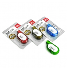 得力（deli）7206办公类修正带（规格：5mm*6m；24卡/盒）