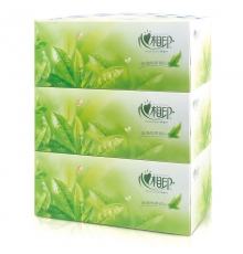 心相印盒装茶语抽纸 H200（200抽，3盒/提，36盒/箱）按提售