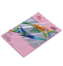 旗舰 A4 80g 进口彩色复印纸（粉红，100张/包，25包/箱）