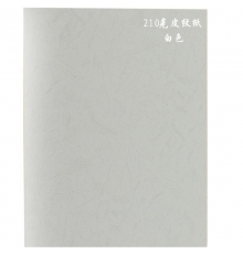 传美 A4 210g 云彩纸，又名皮纹封面纸（白色，100张/包）