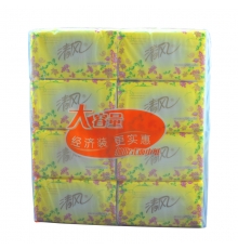 清风软包装抽纸无香型 BR88SS（200抽，8包/提，48包/箱）按提售