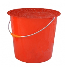 倒茶叶桶（家宝水桶34+三羊米箩30）组合套装(外直径31cm*高28cm)