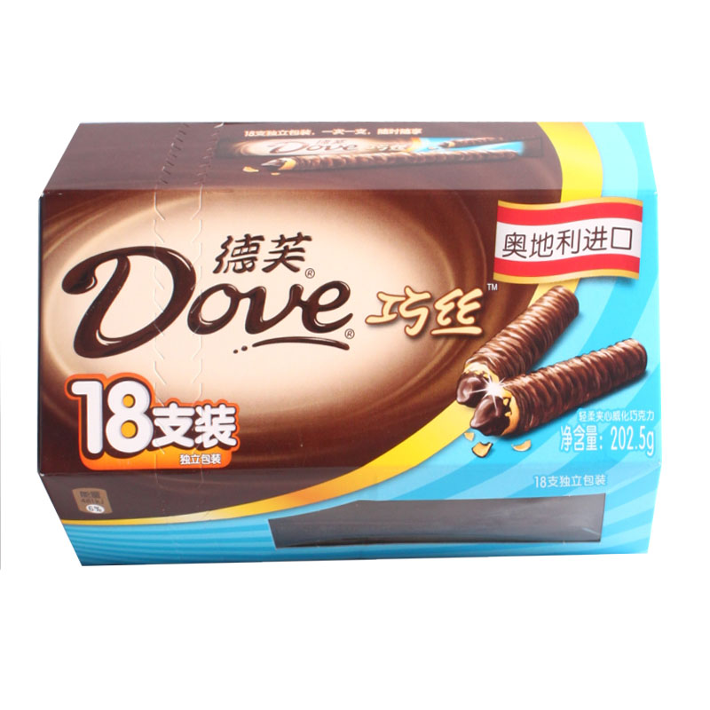 【积分换购】德芙巧丝威化巧克力202.