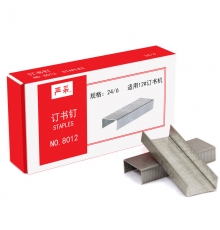严采8012 统一订书针 24/6 12#（1000支/盒，10盒/条）